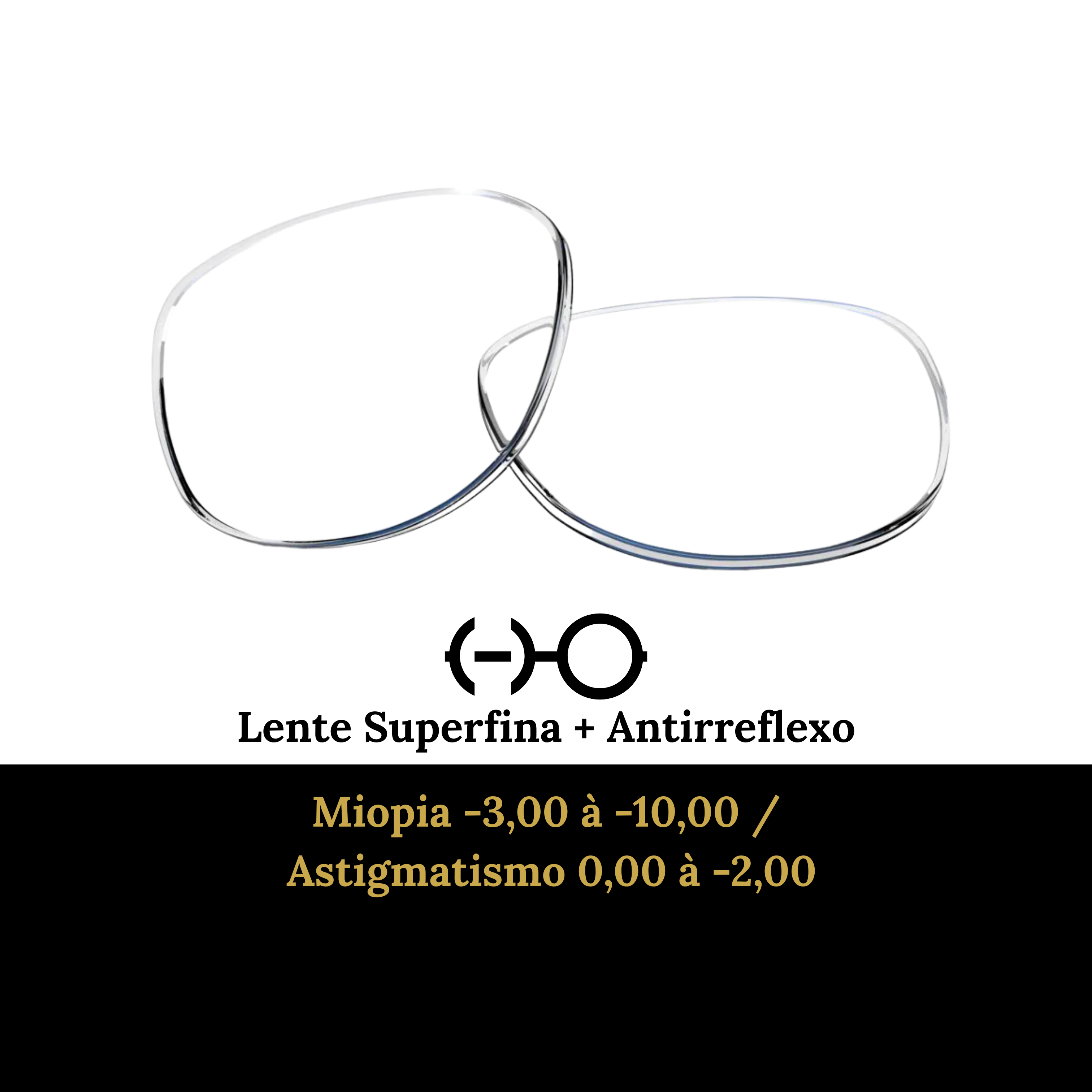 Lente Superfina + Antirreflexo (Índice 1.67)
