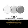 Lente Fotossensível + Antirreflexo